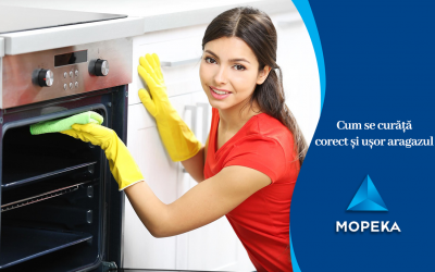 Cum se curăță corect și ușor aragazul