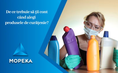 De ce să ții cont când alegi produse de curățenie?
