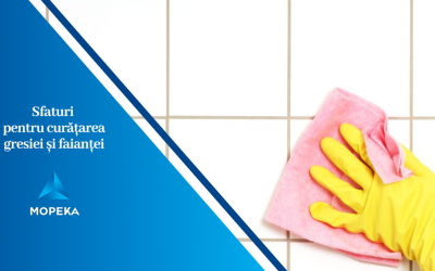 Sfaturi pentru curățarea și întreținerea gresiei și faianței