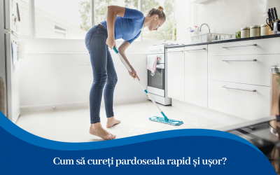 Cum să cureți pardoseala rapid și ușor
